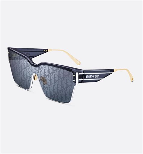 dior oblique mask sunglasses|DiorClub M4U Blue Dior Oblique Mask Sunglasses .